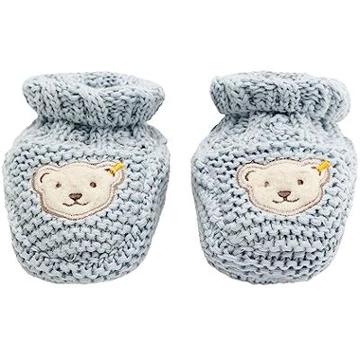 L000030031 Steiff Buty niemowlęce uniseks GOTS Baby Wellness jednokolorowe, 2, Celestial Blue, 6-18 Monate L000030031 Steiff Buty niemowlęce uniseks GOTS Baby Wellness jednokolorowe, 2, Celestial Blue, 6-18 Monate