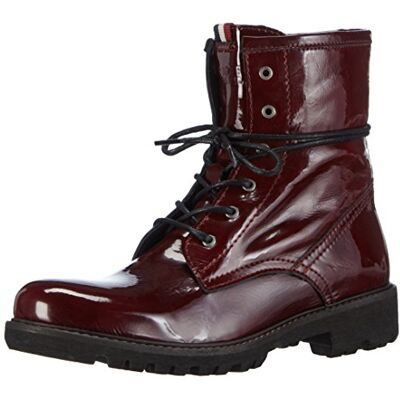 EN56819913_CABERNET 627 Hilfiger Denim BedFORD 5P Combat Boots buty damskie, czerwony Czerwony Cabernet 627-41 EU EN56819913_CABERNET 627 Hilfiger Denim BedFORD 5P Combat Boots buty damskie, czerwony Czerwony Cabernet 627-41 EU