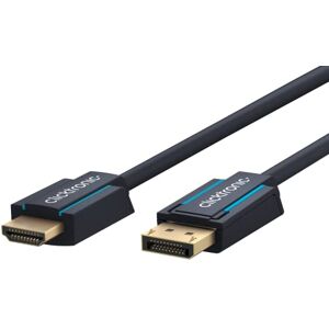 ClickTronic DisplayPort/HDMITM kabel adaptera Ultra High Speed kabel DisplayPort/HDMITM 4K@60Hz ClickTronic DisplayPort/HDMITM kabel adaptera Ultra High Speed kabel DisplayPort/HDMITM 4K@60Hz