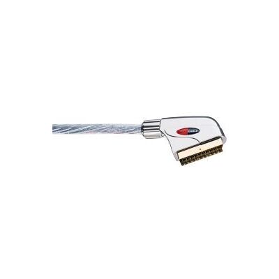 Eagle Video Digital-Opto Profi Scart kabel 3 m przezroczysty Eagle Video Digital-Opto Profi Scart kabel 3 m przezroczysty