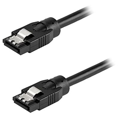 StarTech .com Okrągły kabel SATA 24 cale (60 cm) złącza zatrzaskowe przewód danych SATA 6 GB kabel zasilający dysku twardego SATA czarny (SATRD60 cm) StarTech .com Okrągły kabel SATA 24 cale (60 cm) złącza zatrzaskowe przewód danych SATA 6 GB kabel zasilający dysku twardego SATA czarny (SATRD60 cm)