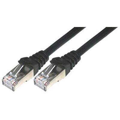 MCL 3 m kabel krosowy CAT 6 F/UTP czarny MCL 3 m kabel krosowy CAT 6 F/UTP czarny