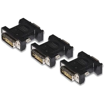 LINK LKADAT2903 adapter DVI (24 + 5) męski na żeński konwerter wideo VGA – konwerter wideo Full HD 1080p do komputera, monitora i projektora LINK LKADAT2903 adapter DVI (24 + 5) męski na żeński konwerter wideo VGA – konwerter wideo Full HD 1080p do komputera, monitora i projektora