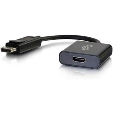 C2G DisplayPort męski na HDMI żeński aktywny adapter czarny, 4K Ultra HD DP na HDMI kompatybilny z Apple Mac, Windows, Dell, HP, projektor Epson NoC, Lenovo, ASUS i więcej C2G DisplayPort męski na HDMI żeński aktywny adapter czarny, 4K Ultra HD DP na HDMI kompatybilny z Apple Mac, Windows, Dell, HP, projektor Epson NoC, Lenovo, ASUS i więcej