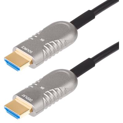 StarTech .com Hybrydowy aktywny kabel optyczny HDMI 2.1, 50 stóp (AOC), CMP Plenum, 8K60Hz, kabel HDMI 2.1/2.0 o ultra wysokiej prędkości StarTech .com Hybrydowy aktywny kabel optyczny HDMI 2.1, 50 stóp (AOC), CMP Plenum, 8K60Hz, kabel HDMI 2.1/2.0 o ultra wysokiej prędkości