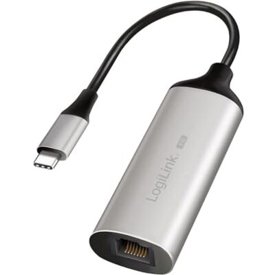 LogiLink UA0456 adapter USB-C (3.2 Gen 1) do RJ45 Gigabit Ethernet (5 Gbit/s!) Adapter, Full Duplex Flow Control LogiLink UA0456 adapter USB-C (3.2 Gen 1) do RJ45 Gigabit Ethernet (5 Gbit/s!) Adapter, Full Duplex Flow Control