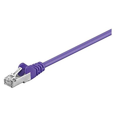 goobay 93517 CAT 5e kabel krosowy, SF/UTP, fioletowy goobay 93517 CAT 5e kabel krosowy, SF/UTP, fioletowy