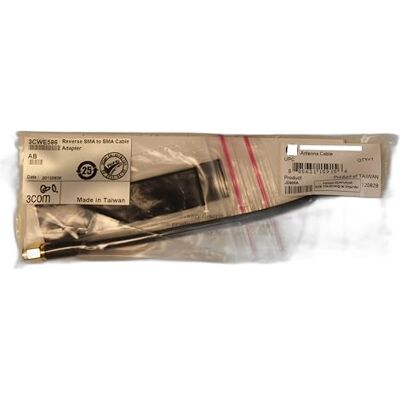 HP 3Com 3CWE586 AirConnect kabel antenowy RSMA do SMA, 15,2 cm (6 cali) HP 3Com 3CWE586 AirConnect kabel antenowy RSMA do SMA, 15,2 cm (6 cali)