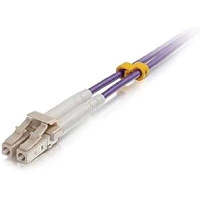 C2G 2 m LC/LC OM4 LSZH Fiber Patch Fioletowy Kabel krosowy MultiMode LC (M) do LC Multimode (M) 2 m włókno optyczne 50/125 mikronów OM4 fioletowy C2G 2 m LC/LC OM4 LSZH Fiber Patch Fioletowy Kabel krosowy MultiMode LC (M) do LC Multimode (M) 2 m włókno optyczne 50/125 mikronów OM4 fioletowy