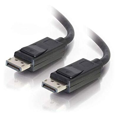 C2G Legrand DisplayPort 1.2 Male to Male Displayport Cable, Black Display Port Cable, 35 Foot Digital Display Cable, 8k Display Port, 1 Count, 54405 C2G Legrand DisplayPort 1.2 Male to Male Displayport Cable, Black Display Port Cable, 35 Foot Digital Display Cable, 8k Display Port, 1 Count, 54405