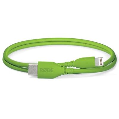 RØDE Kabel płaski SC21 USB-C do Lightning (30cm, zielony) RØDE Kabel płaski SC21 USB-C do Lightning (30cm, zielony)