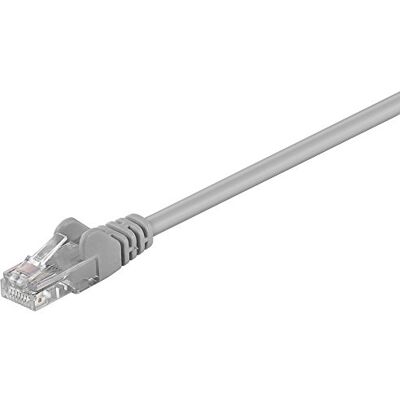 goobay 69444 CAT 6 kabel krosowy, U/UTP, szary mieszanka miedzi CCA goobay 69444 CAT 6 kabel krosowy, U/UTP, szary mieszanka miedzi CCA