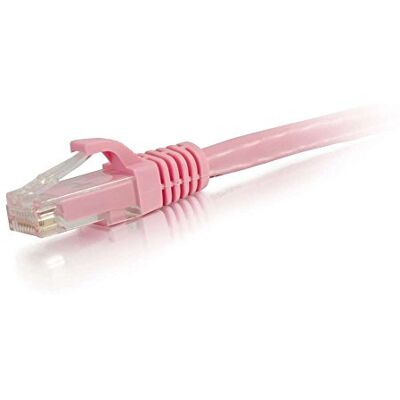 C2G 04060 kabel Cat6, nieekranowany kabel krosowy Ethernet, różowy (50 stóp, 15,24 m) C2G 04060 kabel Cat6, nieekranowany kabel krosowy Ethernet, różowy (50 stóp, 15,24 m)