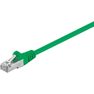 goobay 69049 CAT 5e kabel krosowy, SF/UTP, zielony goobay 69049 CAT 5e kabel krosowy, SF/UTP, zielony