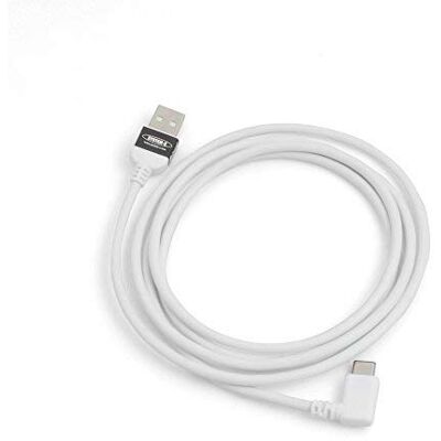 System-S Kabel USB 3.1 typu C na USB 2.0 A, biały System-S Kabel USB 3.1 typu C na USB 2.0 A, biały