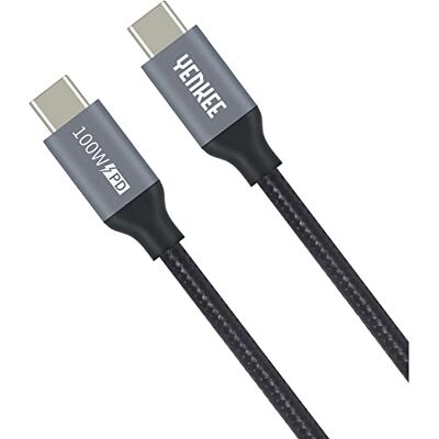 Yenkee Kabel USB do synchronizacji i ładowania 3.1 Gen 2, długość 1,5 metra, szary Yenkee Kabel USB do synchronizacji i ładowania 3.1 Gen 2, długość 1,5 metra, szary