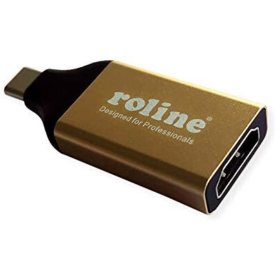 ROLINE GOLD adapter USB typu C HDMI, ST/BU ROLINE GOLD adapter USB typu C HDMI, ST/BU