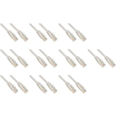 LINK LK6U030P10 kabel sieciowy kategorii 6 nieekranowany utp szary 3 x 10 sztuk LINK LK6U030P10 kabel sieciowy kategorii 6 nieekranowany utp szary 3 x 10 sztuk