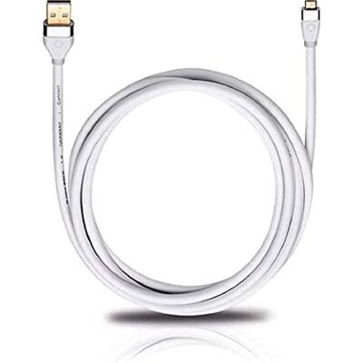 Oehlbach i-Connect UM-B/U 200 przenośny kabel USB, USB Micro-B na USB-A 2 m biały Oehlbach i-Connect UM-B/U 200 przenośny kabel USB, USB Micro-B na USB-A 2 m biały