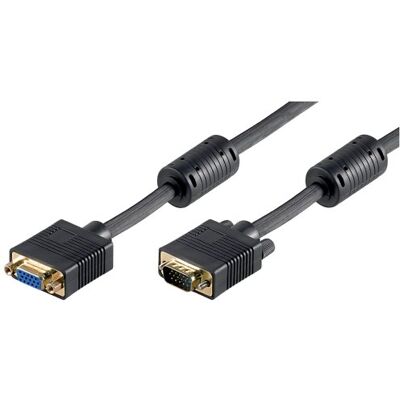 goobay 60486-GB 3 m 15-pinowa wtyczka HD na 15-pinowy kabel do monitora HD Jack goobay 60486-GB 3 m 15-pinowa wtyczka HD na 15-pinowy kabel do monitora HD Jack