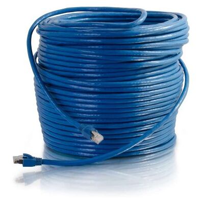 C2G 43124 Bezproblemowy ekranowany kabel sieciowy Ethernet, niebieski (91,44 m) C2G 43124 Bezproblemowy ekranowany kabel sieciowy Ethernet, niebieski (91,44 m)