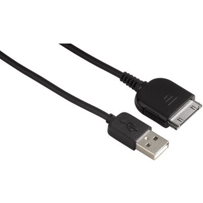 Hama Kabel połączeniowy USB A wtyczka do Apple iPod wtyczka 1,8 m czarny Hama Kabel połączeniowy USB A wtyczka do Apple iPod wtyczka 1,8 m czarny