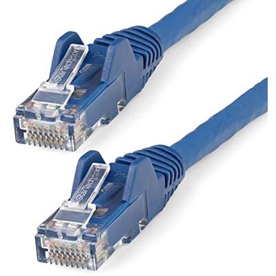StarTech .com Kabel Ethernet 7 m CAT6 LSZH (niskodymny zerowy halogen) 10 Gigabit 650 MHz 100 W PoE RJ45 UTP przewód krosowy bez ryzyka uszkodzenia niebieski, CAT 6, ETL Verified (N6LPATCH7MBL) StarTech .com Kabel Ethernet 7 m CAT6 LSZH (niskodymny zerowy halogen) 10 Gigabit 650 MHz 100 W PoE RJ45 UTP przewód krosowy bez ryzyka uszkodzenia niebieski, CAT 6, ETL Verified (N6LPATCH7MBL)