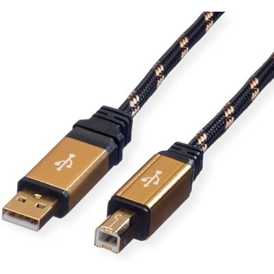 ROLINE GOLD kabel USB 2.0, typ A, 3 m ROLINE GOLD kabel USB 2.0, typ A, 3 m