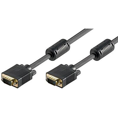 goobay 24491 Full HD SVGA kabel do monitora, 10 m czarny goobay 24491 Full HD SVGA kabel do monitora, 10 m czarny