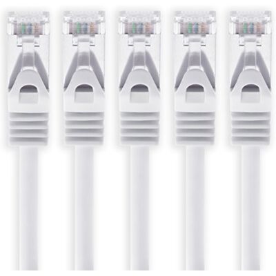 1aTTack.de 2 m biały 5 sztuk CAT.7 kabel sieciowy Sftp (kabel surowy) kabel krosowy (SET) 10000 Mbit/s 500 MHz konfekcjonowany z 2 wtyczkami RJ45 Cat6a 1aTTack.de 2 m biały 5 sztuk CAT.7 kabel sieciowy Sftp (kabel surowy) kabel krosowy (SET) 10000 Mbit/s 500 MHz konfekcjonowany z 2 wtyczkami RJ45 Cat6a