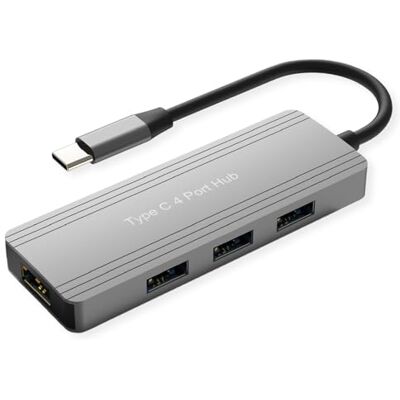 Value Hub USB 3.2 Gen 1, poczwórny, kabel przyłączeniowy USB-C Value Hub USB 3.2 Gen 1, poczwórny, kabel przyłączeniowy USB-C