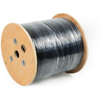 LINK LK305U6EST Solidny kabel sieciowy instalacyjny Cat 6 na zewnątrz U/Utp Poszycie Pe Miedź Matassa 305 Mt LINK LK305U6EST Solidny kabel sieciowy instalacyjny Cat 6 na zewnątrz U/Utp Poszycie Pe Miedź Matassa 305 Mt