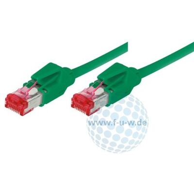 Kabel sieciowy Tecline zielony Cat6 S/FTP - 0,3m Kabel sieciowy Tecline zielony Cat6 S/FTP - 0,3m