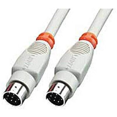 Lindy 8-biegunowy Mini DIN Kabel St/St 2m Lindy 8-biegunowy Mini DIN Kabel St/St 2m