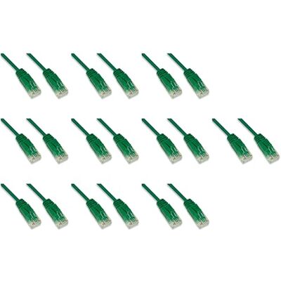 LINK LK6U005VS10 kabel sieciowy kategorii 6 nieekranowany utp zielony halogenfree mt 0,5 slim 10 sztuk LINK LK6U005VS10 kabel sieciowy kategorii 6 nieekranowany utp zielony halogenfree mt 0,5 slim 10 sztuk