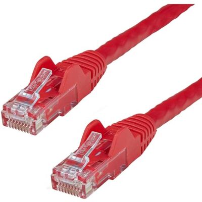 StarTech . com Cat6 kabel Ethernet (Cat 6, 650 MHz, 100 W, PoE++, RJ45, UTP, kategoria 6, kabel sieciowy/krosowy, Snagless, z odciążeniem, certyfikat UL/TIA) StarTech . com Cat6 kabel Ethernet (Cat 6, 650 MHz, 100 W, PoE++, RJ45, UTP, kategoria 6, kabel sieciowy/krosowy, Snagless, z odciążeniem, certyfikat UL/TIA)