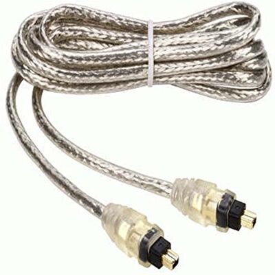 Hama Thomson EU2444 kabel FireWire, 4-biegunowy (przezroczysty, pozłacany) Hama Thomson EU2444 kabel FireWire, 4-biegunowy (przezroczysty, pozłacany)