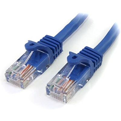 StarTech . com Cat5e Kabel Ethernet 300 m, niebieski, kabel krosowy, kabel Cat5e, długi kabel sieciowy kabel Ethernet kabel Cat 5e, 30 m StarTech . com Cat5e Kabel Ethernet 300 m, niebieski, kabel krosowy, kabel Cat5e, długi kabel sieciowy kabel Ethernet kabel Cat 5e, 30 m