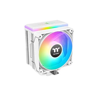 Thermaltake ASTRIA 400 ARGB CPU chłodnica powietrza 120 mm PWM, 6 x 6 mm Direct Contact Heatpipes, 230 W TDP, cichy 26,8 dBA, 5 V ARGB Sync, Intel LGA1851/1700, AMD AM5/AM4 Thermaltake ASTRIA 400 ARGB CPU chłodnica powietrza 120 mm PWM, 6 x 6 mm Direct Contact Heatpipes, 230 W TDP, cichy 26,8 dBA, 5 V ARGB Sync, Intel LGA1851/1700, AMD AM5/AM4