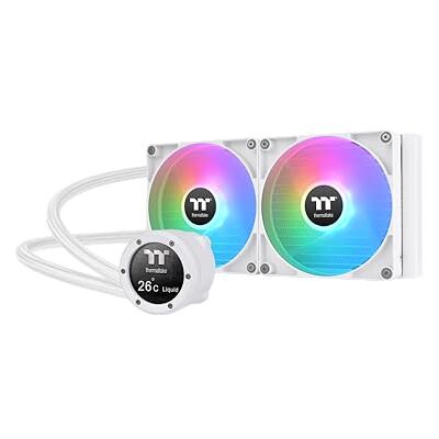 Thermaltake TH280 V2 Ultra ARGB Sync CPU Liquid Cooler Snow Edition All-In-One Thermaltake TH280 V2 Ultra ARGB Sync CPU Liquid Cooler Snow Edition All-In-One