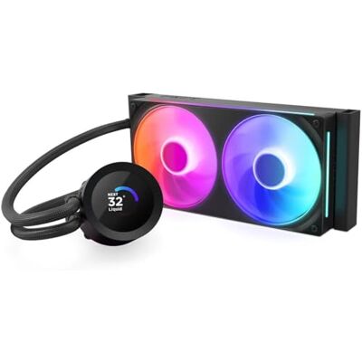 NZXT Kraken Plus 240 Chłodzenie AIO CPU 240mm, LCD Czarny Chłodzenie AIO 240mm z konfigurowalnym LCD i Turbine Pump dla lepszych temperatur. Wentylatory F120P, łatwy montaż, CAM. NZXT Kraken Plus 240 Chłodzenie AIO CPU 240mm, LCD Czarny Chłodzenie AIO 240mm z konfigurowalnym LCD i Turbine Pump dla lepszych temperatur. Wentylatory F120P, łatwy montaż, CAM.