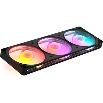 NZXT F360 RGB Wentylator RGB PWM single-frame 360mm Czarny Zestaw single-frame 360mm z trzema wentylatorami PWM RGB 120mm. Żywe RGB i łożyska hydrodynamiczne dla cichego chłodzenia. NZXT F360 RGB Wentylator RGB PWM single-frame 360mm Czarny Zestaw single-frame 360mm z trzema wentylatorami PWM RGB 120mm. Żywe RGB i łożyska hydrodynamiczne dla cichego chłodzenia.