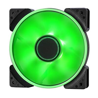 Fractal Design Prisma SL-12 FD-FAN-PRI-SL12-GN, Wentylator Komputerowy, Czarny/Zielony, 12cm Fractal Design Prisma SL-12 FD-FAN-PRI-SL12-GN, Wentylator Komputerowy, Czarny/Zielony, 12cm