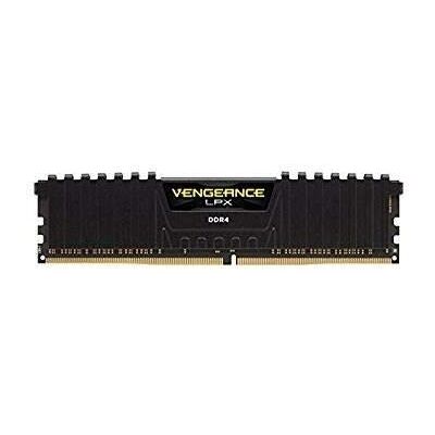 Corsair CMK8GX4M1D2400C14 Vengeance LPX 8 GB (1 x 8 GB) DDR4 2400 MHz C14 XMP 2.0 moduł pamięci do komputera o wysokiej wydajności, czarny Corsair CMK8GX4M1D2400C14 Vengeance LPX 8 GB (1 x 8 GB) DDR4 2400 MHz C14 XMP 2.0 moduł pamięci do komputera o wysokiej wydajności, czarny