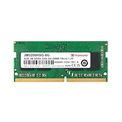 Transcend Pamięć robocza do laptopów moduł JM3200HSG-8G Transcend Pamięć robocza do laptopów moduł JM3200HSG-8G