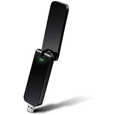 TP-Link Archer T4U – Adapter USB Wi-Fi Dual-Band Wi-Fi 5 (AC1300), 867 Mb/s (5 GHz) + 400 Mb/s (2,4 GHz), Kompatybilny z Windows i macOS TP-Link Archer T4U – Adapter USB Wi-Fi Dual-Band Wi-Fi 5 (AC1300), 867 Mb/s (5 GHz) + 400 Mb/s (2,4 GHz), Kompatybilny z Windows i macOS