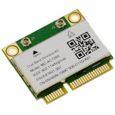 KALEA-INFORMATIQUE Dwuzakresowa karta sieciowa WiFi 802.11a/b/g/n/AC 1200M i Bluetooth 4.2 Mini PCIe z chipsetem Intel 7265 KALEA-INFORMATIQUE Dwuzakresowa karta sieciowa WiFi 802.11a/b/g/n/AC 1200M i Bluetooth 4.2 Mini PCIe z chipsetem Intel 7265