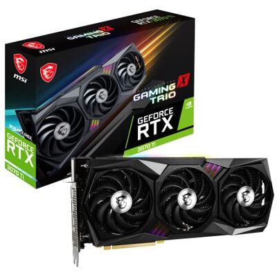 MSI GeForce RTX 3070 Ti Gaming X Trio 8G V505-009R, Karta Graficzna, 8 GB, MSI GeForce RTX 3070 Ti Gaming X Trio 8G V505-009R, Karta Graficzna, 8 GB,