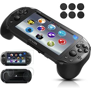Gorliskl JOLANCO uchwyt ręczny Joypad etui ochronne z przyciskiem spustu L2 R2 obudowa ochronna do Sony Playstation PS Vita 2000 PSV 2000. Gorliskl JOLANCO uchwyt ręczny Joypad etui ochronne z przyciskiem spustu L2 R2 obudowa ochronna do Sony Playstation PS Vita 2000 PSV 2000.