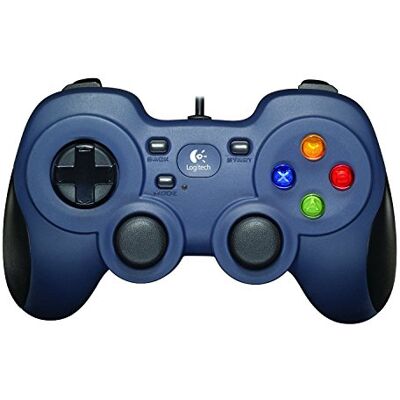 Logitech F310 Przewodowy gamepad, kontroler przypominający konsolę, 4 przełączniki D-Pad, 1,8-metrowy przewód, PC Szary Logitech F310 Przewodowy gamepad, kontroler przypominający konsolę, 4 przełączniki D-Pad, 1,8-metrowy przewód, PC Szary
